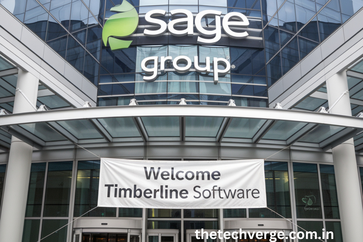 Sage Timberline software logo representing the acquisition news