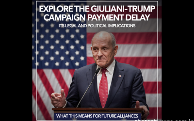 Giuliani Trump Campaign Payment Delay Unfolds